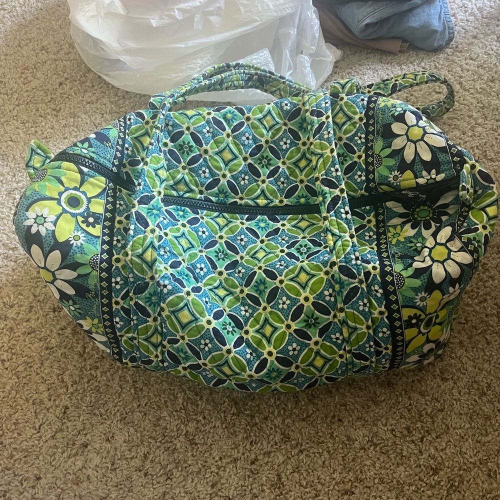 vera bradley duffle bag